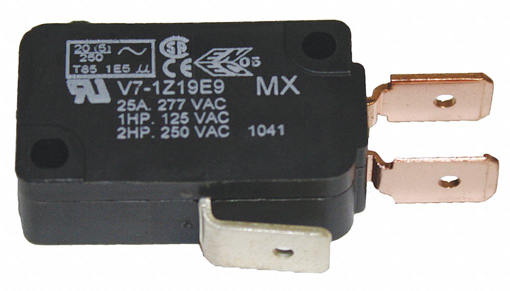 MiniSnapActionSwitch Plunger 1NO/1NC