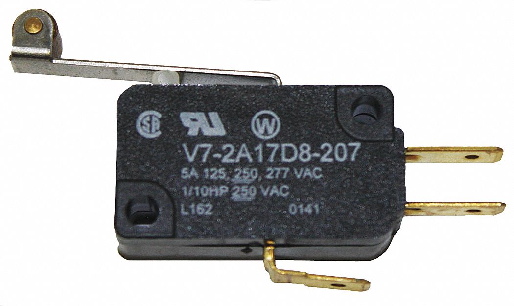 MiniSnapActionSwitch RollerLever 1NO/1NC