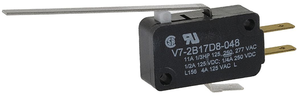 MiniatureSnapActionSwitch Lever 1NO/1NC