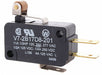 MiniSnapActionSwitch RollerLever 1NO/1NC