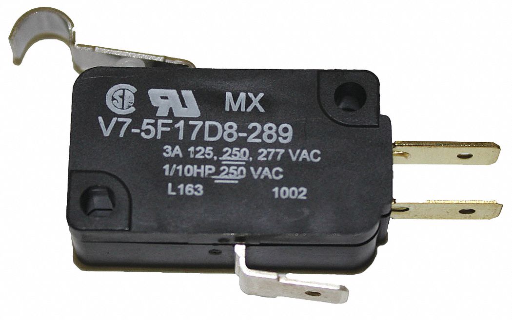 MiniSnapActionSwitch RollerLever 1NO/1NC