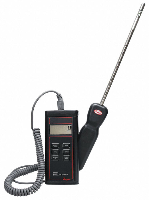 Anemometer 0 to 6000fpm -40 to 212F