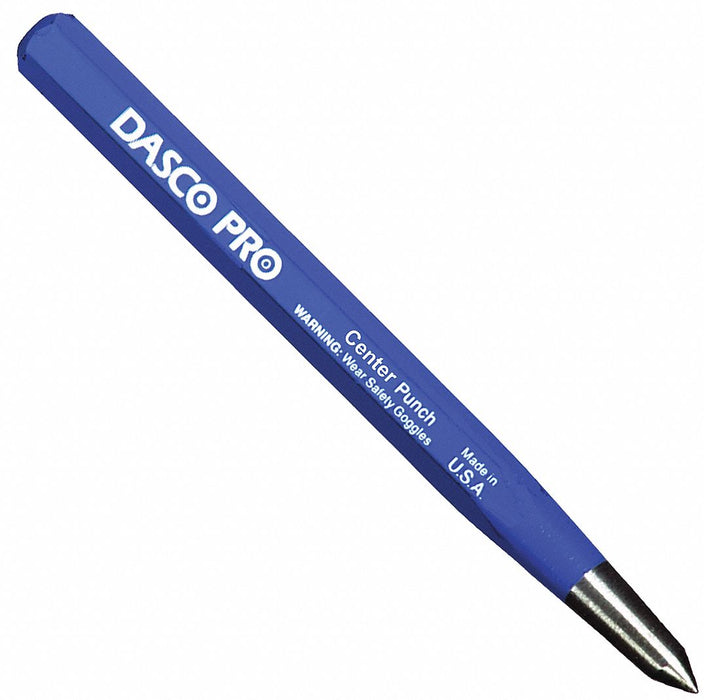 Center Punch 5/16 x4-1/2 In Carbon Steel