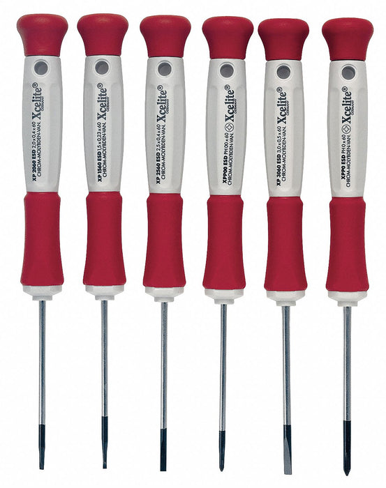 Precision Screwdriver Set Sl/Ph 6 pcs.
