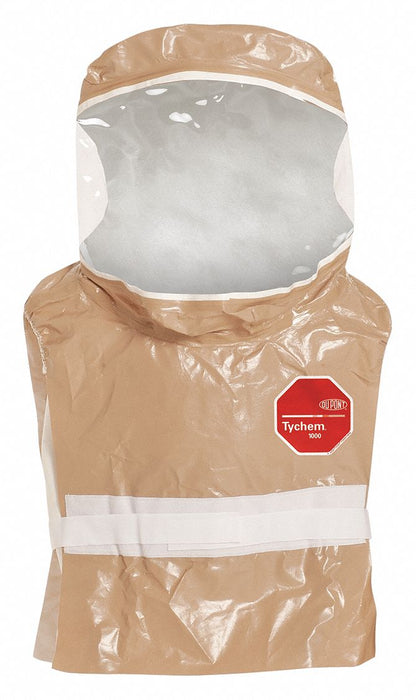 Hood Universal Tan Tychem(R) 5000 PK6
