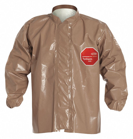 K3243 Disp Jacket Polypropylene Tan L PK6