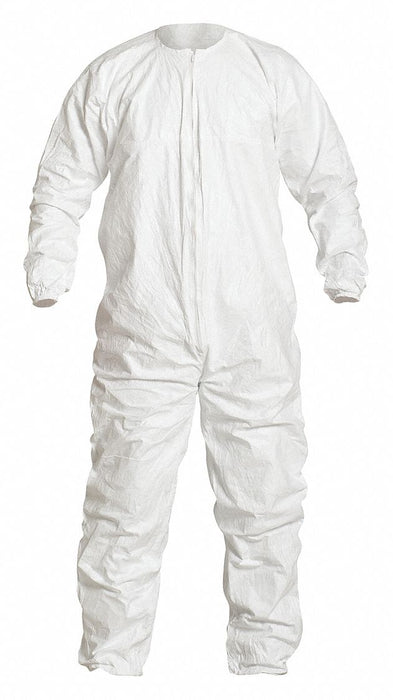 M9103 Coveralls XL White Spunbonded PE PK25