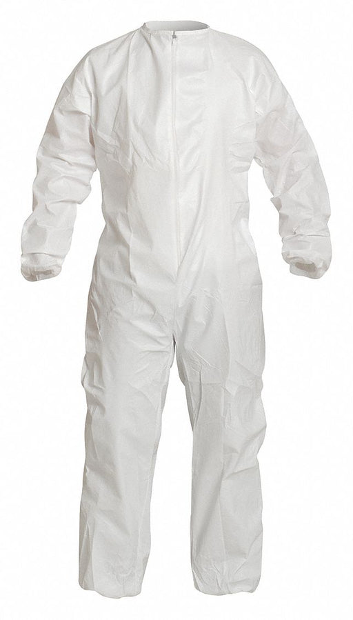 M9098 Coveralls M Wht Composite Lam PK25