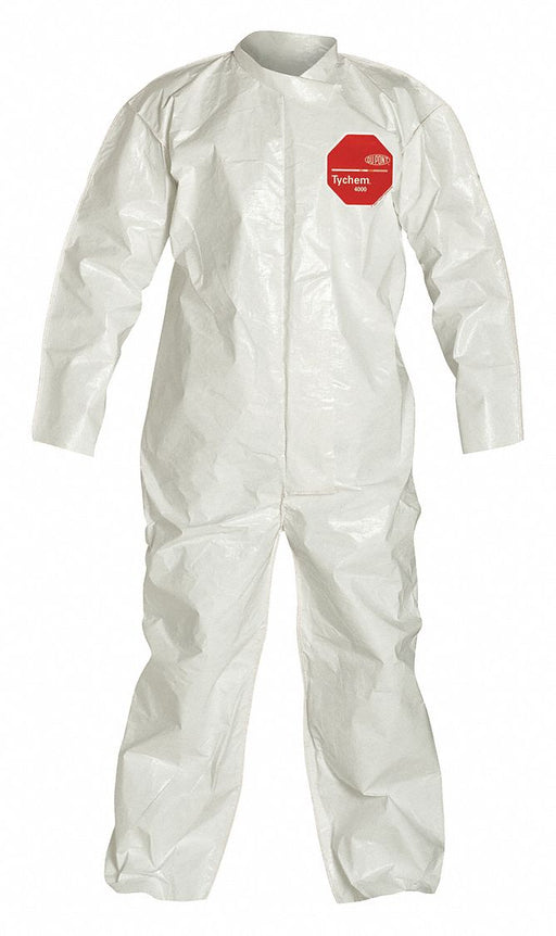 Coveralls 3XL White Tychem(R) 4000 PK12
