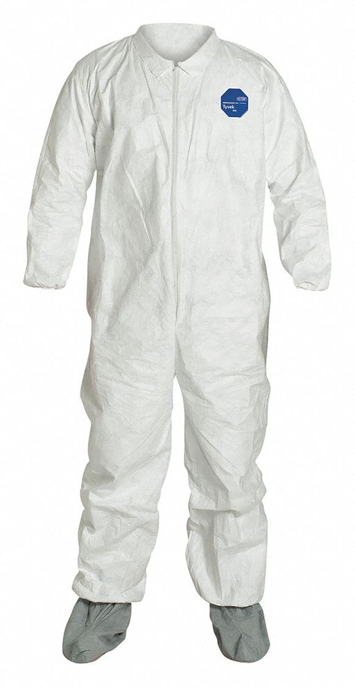 Coveralls 7XL Wht Tyvek 400 PK25