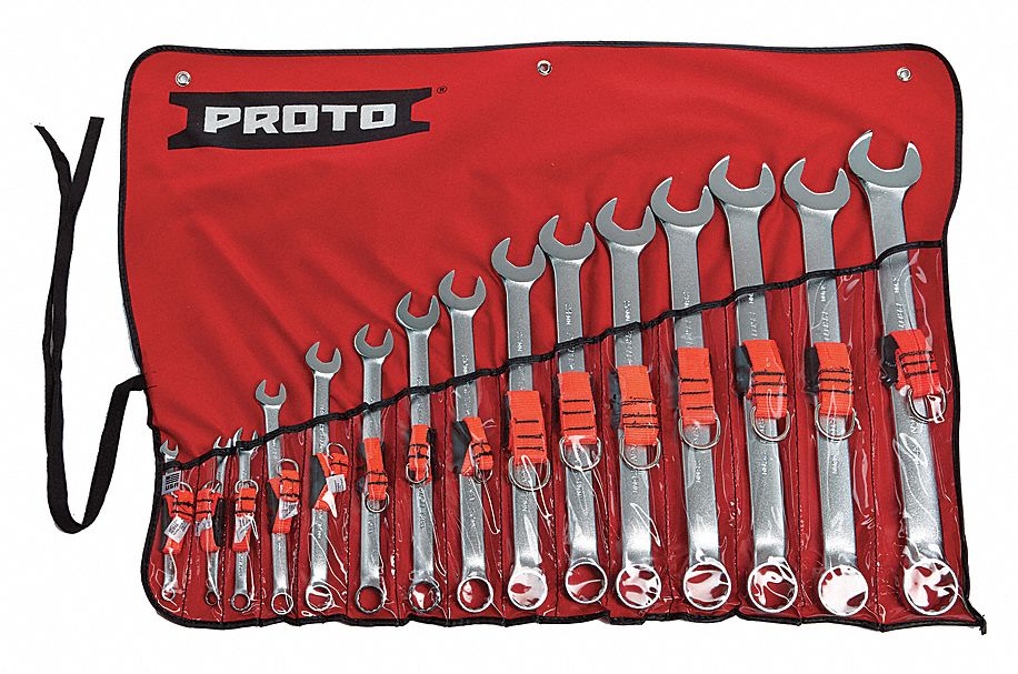 Combo Wrench St Steel Satin Stnrd Ofst