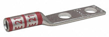TwoHoleLugCmprsnConn Long Red 21