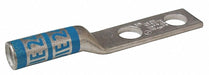 TwoHoleLugCmprsnConn Long Blue 24