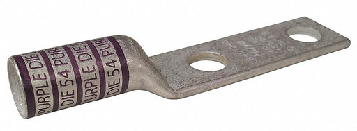 TwoHoleLugCmprsnConn Long Purple 54