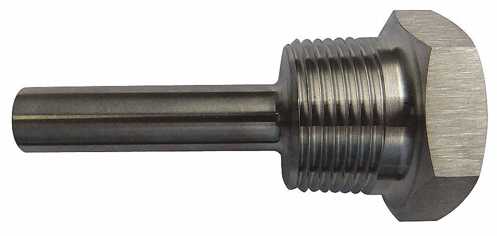 Bimetal Thermowell 316SS 1/2 NPSM