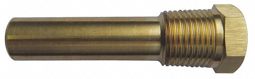 Industrial Thermowell Brass 5/8-18 UNF