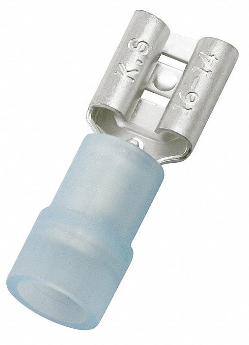 WireDisconnect Brass Blue Nylon PK100