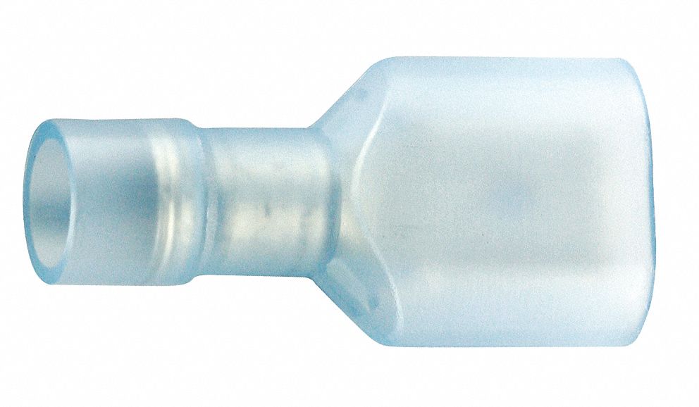 WireDisconnect Brass Blue Nylon PK50
