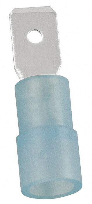 WireDisconnect Brass Blue Nylon PK100