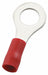 RT 22to16AWG Vinyl Red Stud5/16in PK100