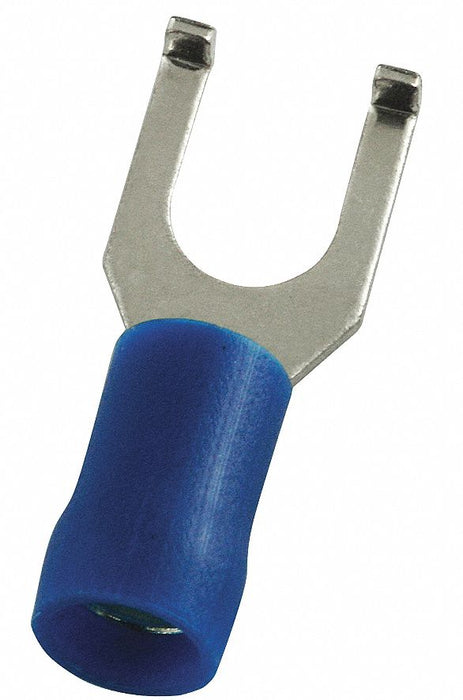 FT 16to14AWG Vinyl Blue Stud#8 PK100
