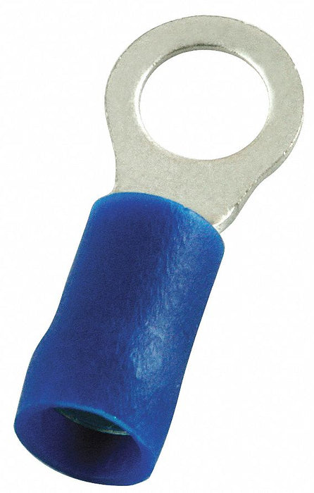 RT 16to14AWG Vinyl Blue Stud5/16in PK100