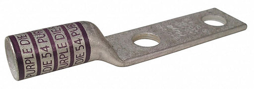 TwoHoleLugCmprsnConn Long Purple 54