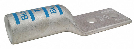 TwoHoleLugCmprsnConn Long Blue 76