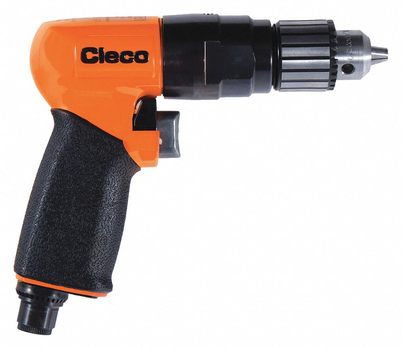 Drill Air-Powered Pistol Grip 3/8 in