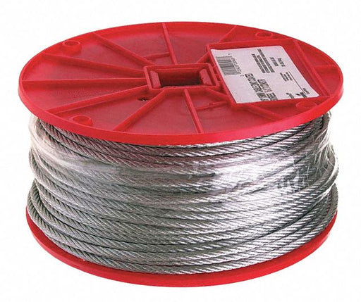 1/8In 7X7 Cable Galv Wire 500 Feet Reel