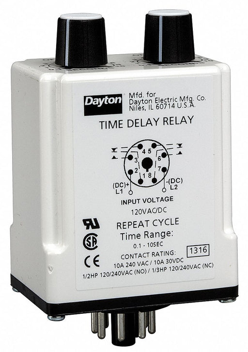 H7819 SinFunTimeDelayRelay 240VAC 8Pins