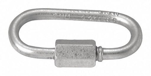 No7350 1/4In Quick Link Steel Zinc Pl
