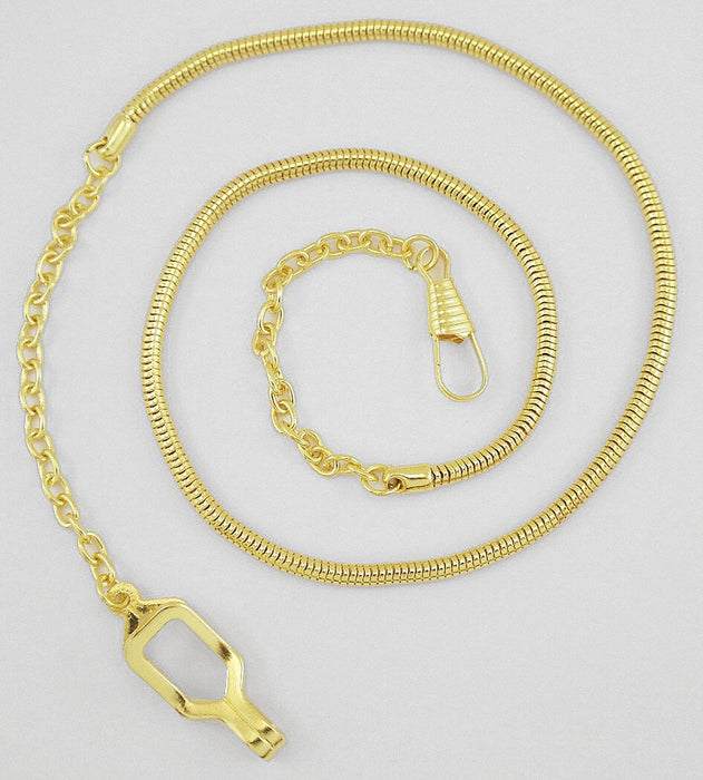 Whistle Chain Metal Gold