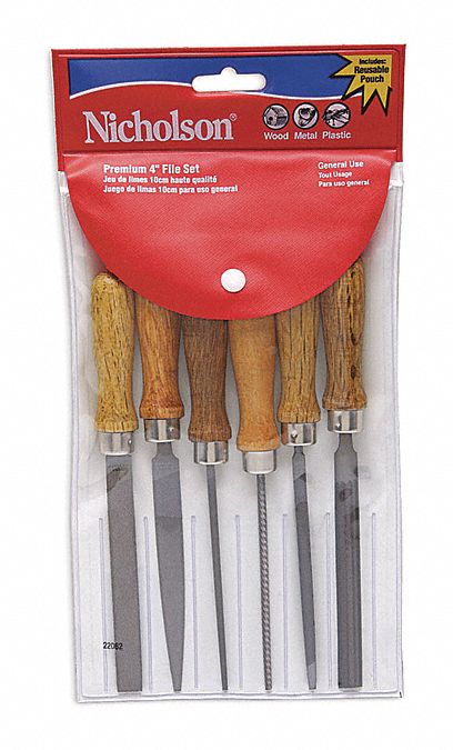 File Set6Pc4In Assortmen