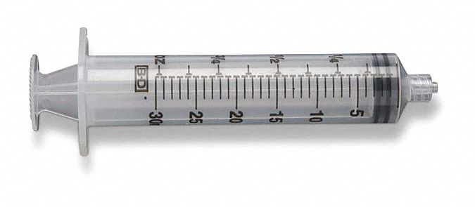 30Cc Calibrated Syringe W/Lok/No153 Tip