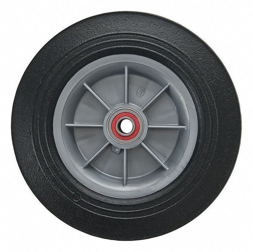 Hand Truck Wheel 10in Dia Solid Rubber