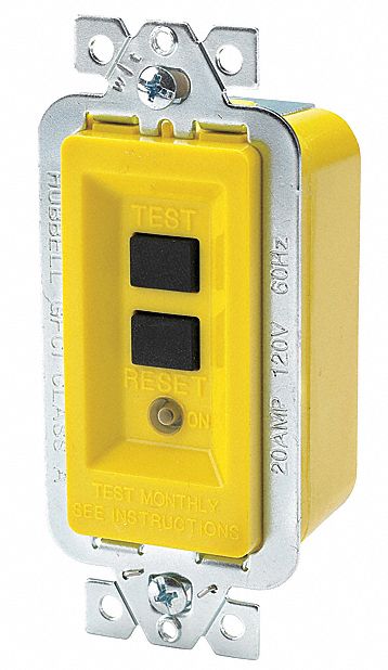GFCI Module Yellow PBT Back