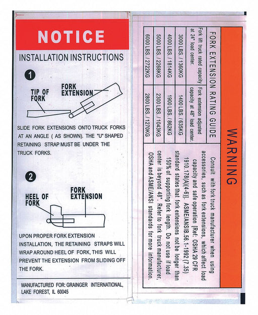 Warning Label