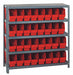G6982 Bin Shlvng 12inx39inx36in Red