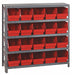 G6983 Bin Shlvng 12inx39inx36in Red