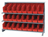 G7012 Bench Pick Rack 12x27x36in Red