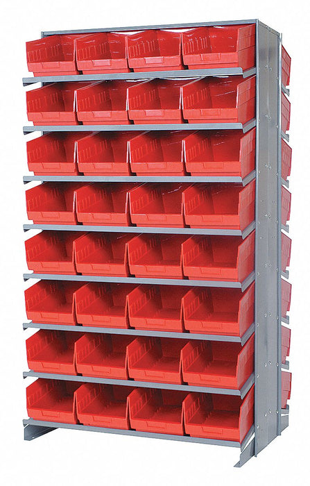 G7010 Pick Rack 24inx64inx36in Red