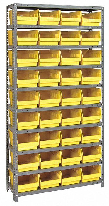 G6988 Bin Shlvng 12inx75inx36in Yellow
