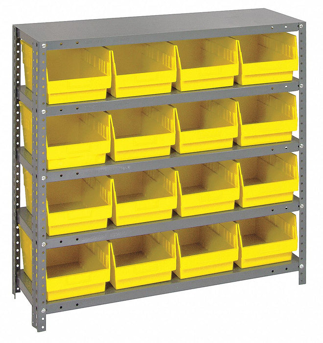 G6984 Bin Shlvng 12inx39inx36in Yellow