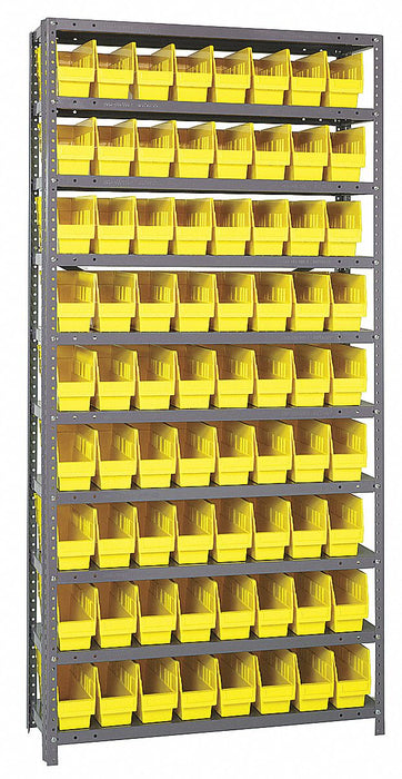G6994 Bin Shlvng 18inx75inx36in Yellow