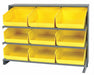 G7015 Bench Pick Rack 12x27x36in Yellow