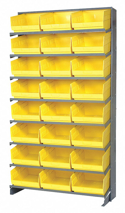 G7019 Pick Rack 12inx64inx36in Yellow