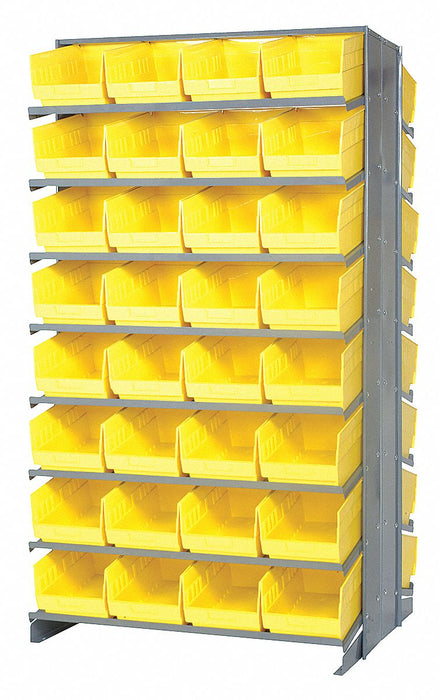 G7010 Pick Rack 24inx64inx36in Yellow