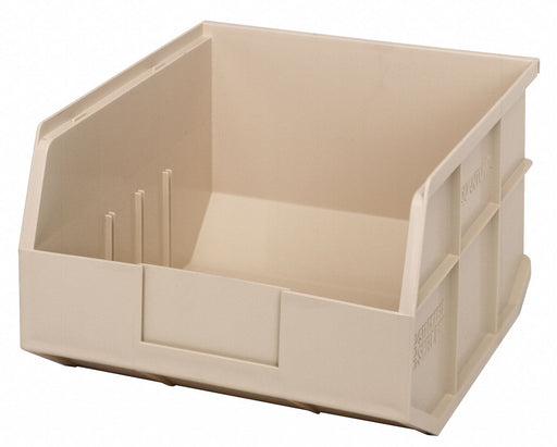 G7044 Shelf Bin Ivory Polypropylene 7 in