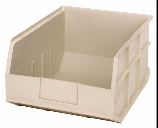 G7047 Shelf Bin Ivory Polypropylene 7 in